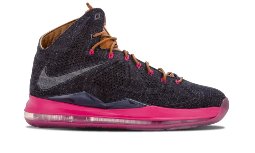 Nike Basketball Lebron 10 EXT Denim QS 'Denim'